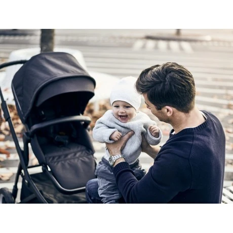 Coche Thule Sleek | Midnight Black + Moises Black