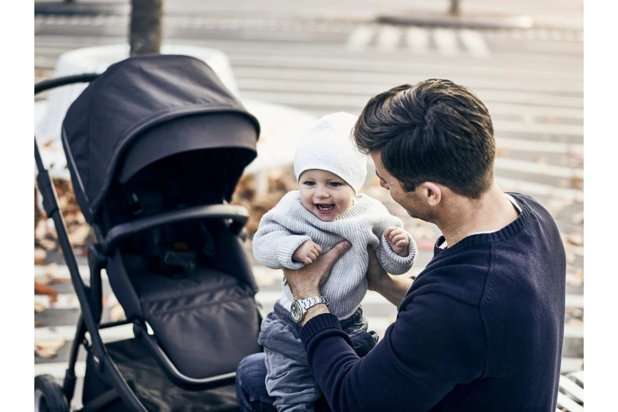 Coche Thule Sleek | Midnight Black + Moises Black