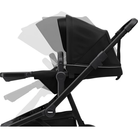 Coche Thule Sleek | Midnight Black + Moises Black