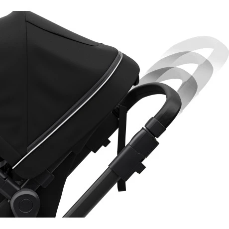 Coche Thule Sleek | Midnight Black + Moises Black