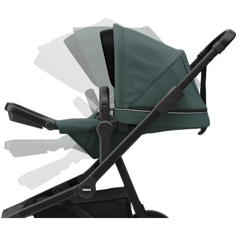 Coche Thule Sleek | Mallard Green on Black