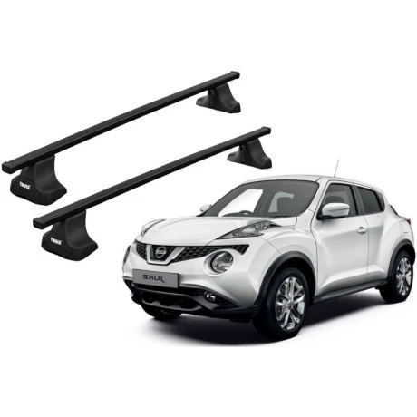 Barras THULE SquareBar para autos NISSAN Juke 2010 a 2019