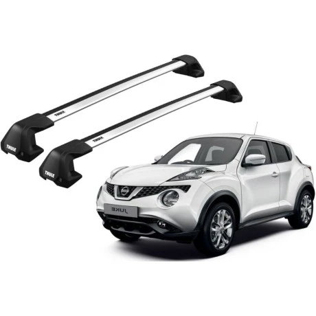 Barras THULE EDGE Flush para autos NISSAN Juke 2010 a 2019