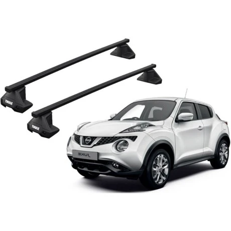 Barras THULE EVO SquareBar para autos NISSAN Juke 2010 a 2019