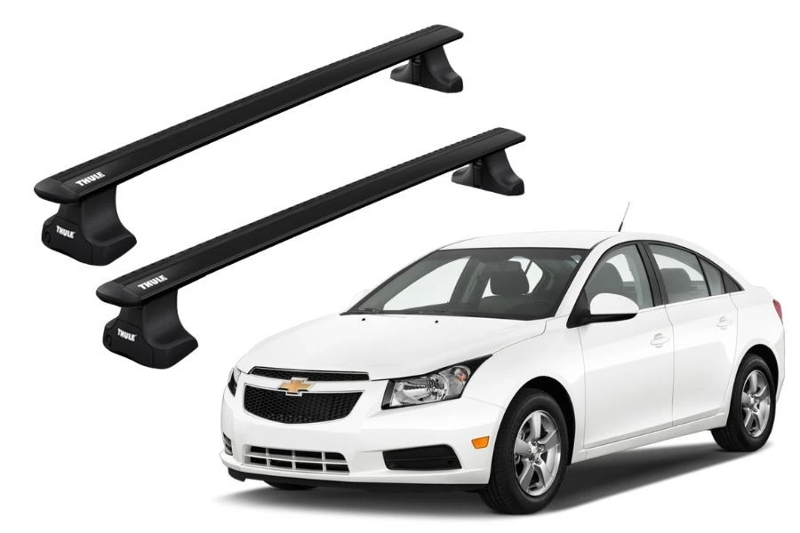 Barras THULE WingBar para autos CHEVROLET Cruze 2009 a 2015 negro