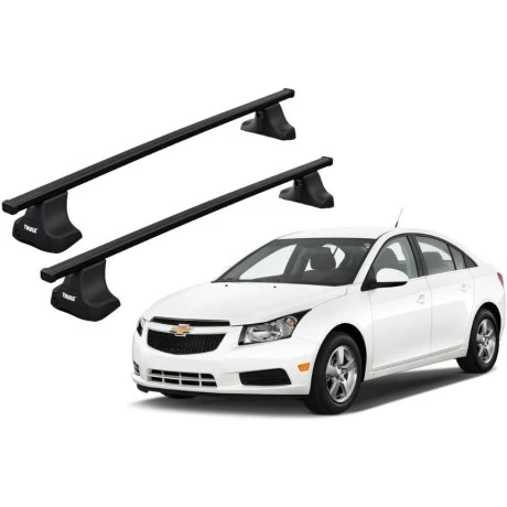 Barras THULE SquareBar para autos CHEVROLET Cruze 2009 a 2015