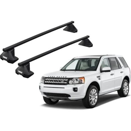 Barras THULE EVO SquareBar para autos LAND ROVER Freelander 2 2007 a 2014