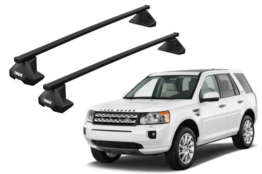 Barras THULE EVO SquareBar para autos LAND ROVER Freelander 2 2007 a 2014