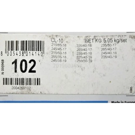 Cadenas para Nieve König CL-10 102