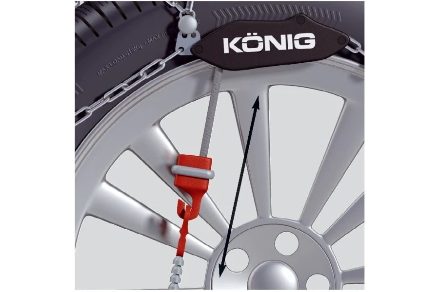 Cadenas para Nieve König CL-10 103