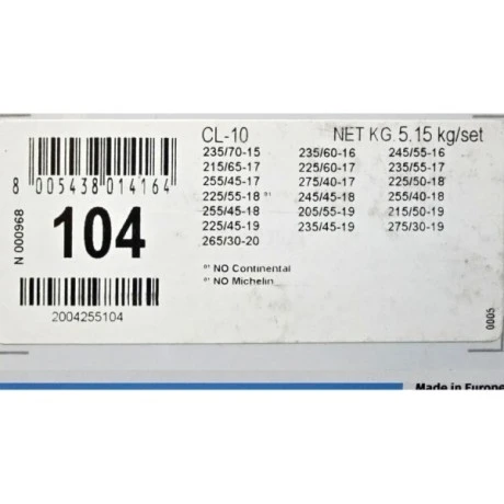 Cadenas para Nieve König CL-10 104