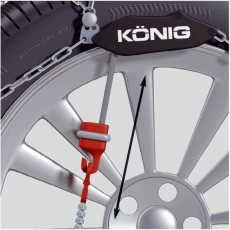 Cadenas para Nieve König CL-10 105
