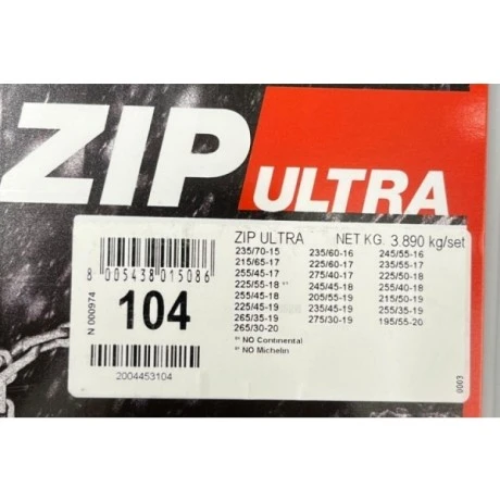 Cadenas para Nieve König ZIP Ultra 104