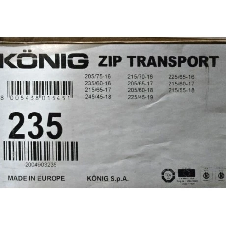 Cadenas para Nieve König ZIP Transp 16 235
