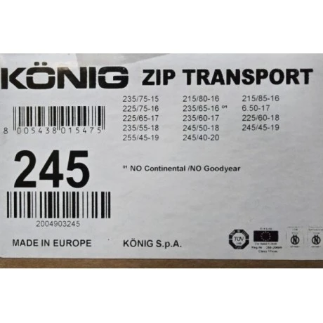 Cadenas para Nieve König ZIP Transp 16 245