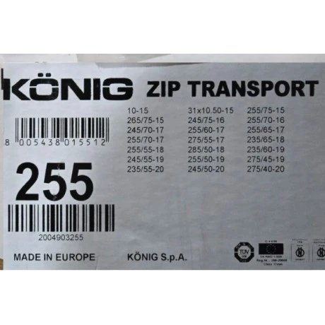 Cadenas para Nieve König ZIP Transp 16 255