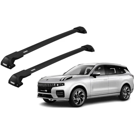Barras THULE EDGE Flush para autos LYNK & CO 09 desde 2024- negro