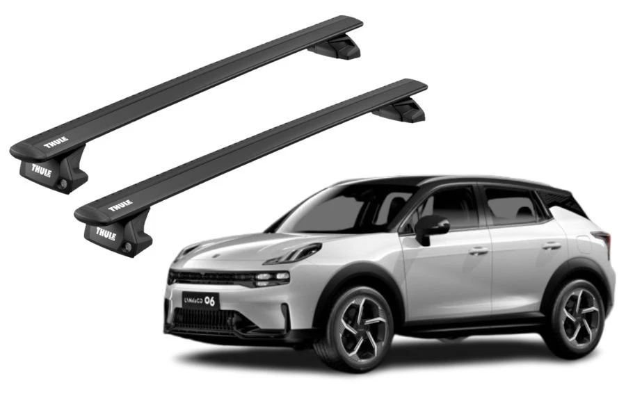Barras THULE EVO WingBar para autos LYNK & CO 06 desde 2024 negro