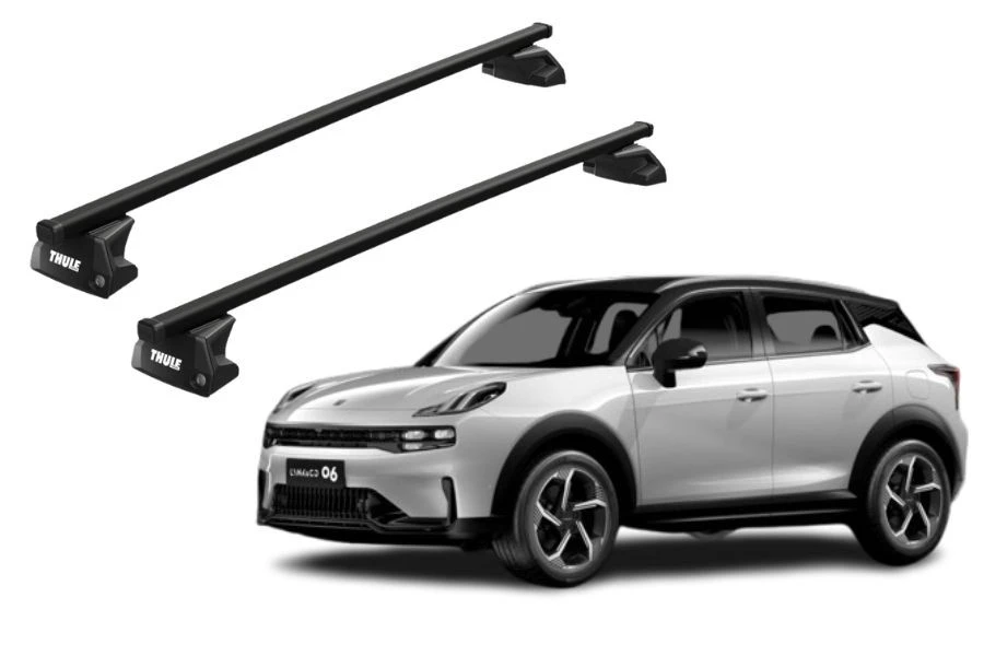 Barras THULE EVO SquareBar para autos LYNK & CO 06 desde 2024