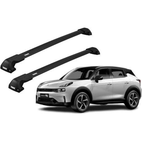 Barras THULE EDGE Flush para autos LYNK & CO 06 desde 2024 negro