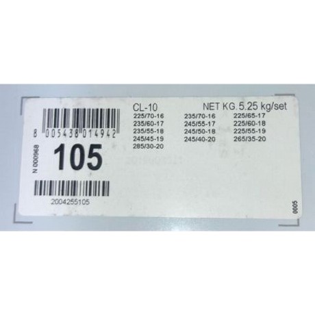 Cadenas para Nieve König CL-10 105