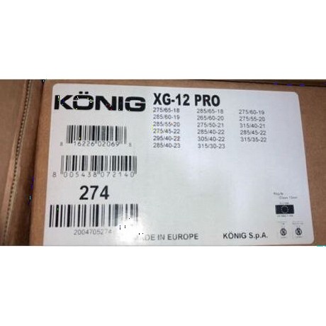Cadenas Para Nieve König XG-12PRO 274