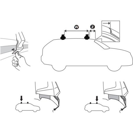 Kit de Anclaje Thule 145429