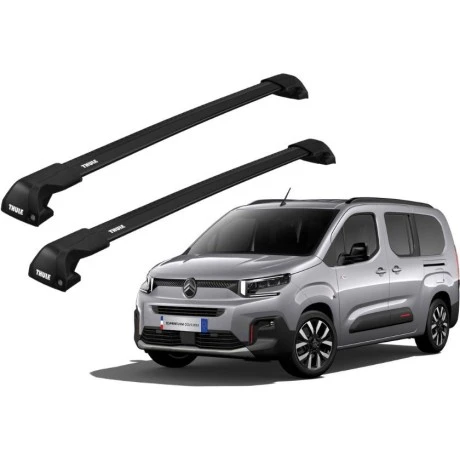 Barras Thule CITROEN Berlingo Multispace 19- RA / EDGE Flush BLACK