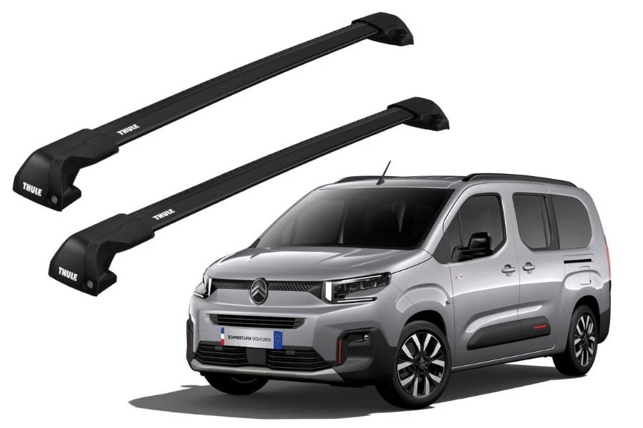 Barras Thule CITROEN Berlingo Multispace 19- RA / EDGE Flush BLACK