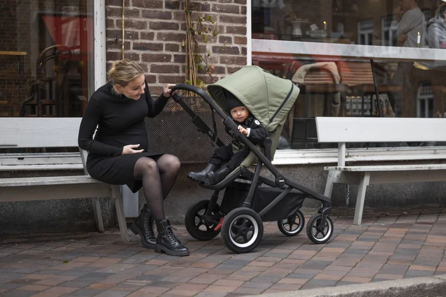 Pack Coche THULE Sleek + Sibling | Soft Green