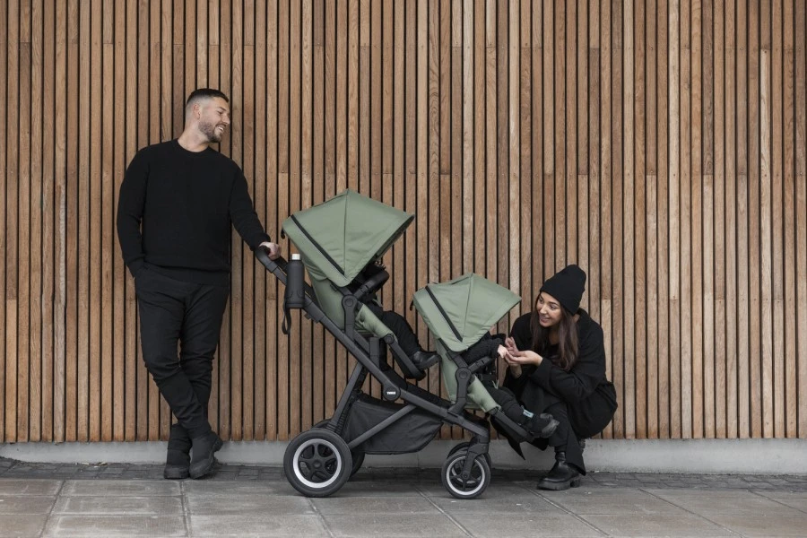 Pack Coche THULE Sleek + Sibling | Soft Green