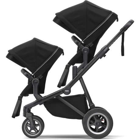 Pack Coche THULE Sleek + Sibling | Midnight Black