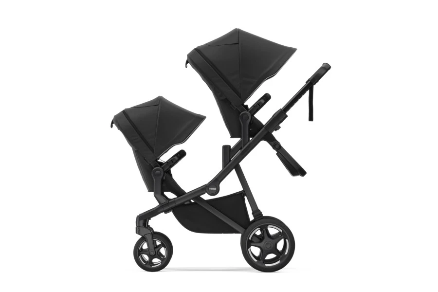 Pack Coche THULE Sleek + Sibling | Midnight Black