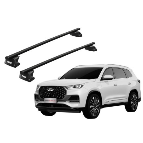 Barras THULE EVO SquareBar para autos CHERY Tiggo 8 desde 2018 a 2024