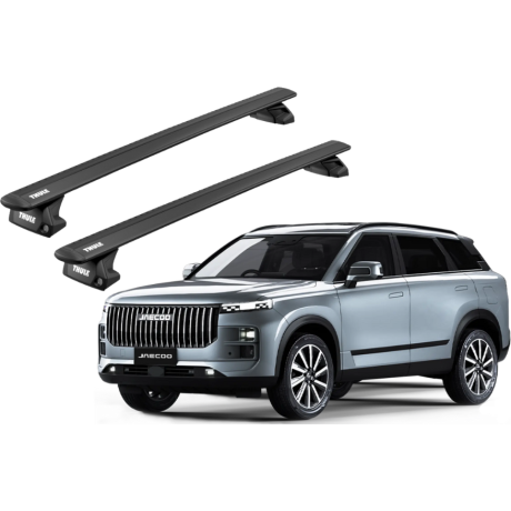 Barras THULE EVO WingBar para autos JAECOO J7 desde 2023 - negro