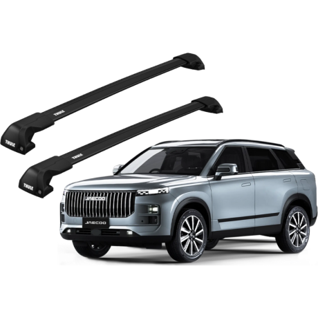 Barras THULE EDGE Flush para autos JAECOO J7 desde 2023 - negro