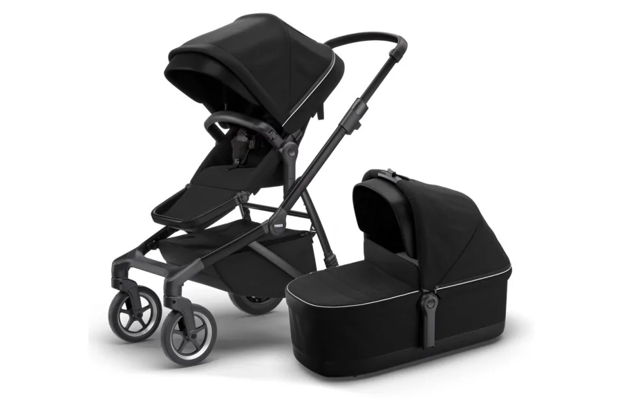 Coche Thule Sleek | Midnight Black + Moises Black