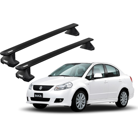 Barras Thule SUZUKI SX4 06-15 TN / WingBar EVO Black