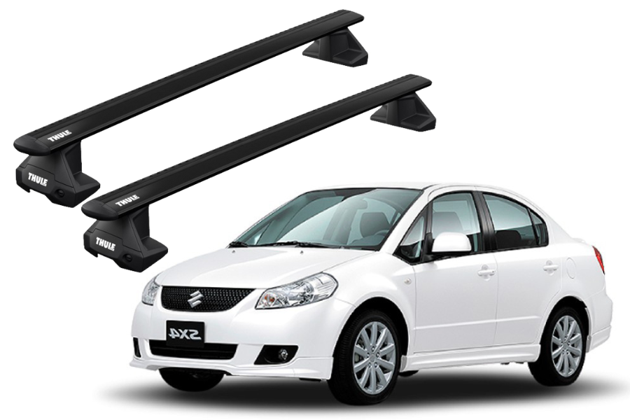 Barras Thule SUZUKI SX4 06-15 TN / WingBar EVO Black