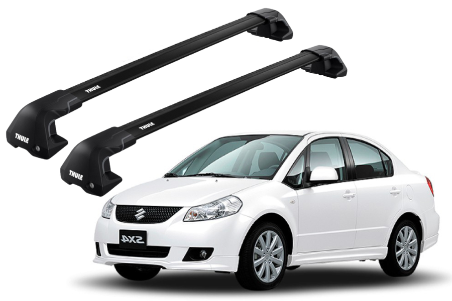 Barras Thule SUZUKI SX4 06-15 TN / EDGE FLUSH BLACK