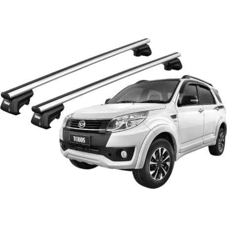 Barras THULE SmartRack XT AluBar para autos DAIHATSU Terios 2006 a 2017