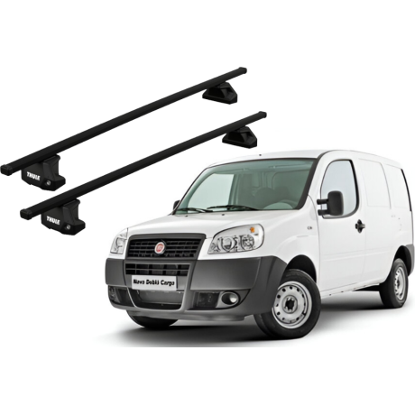 Barras THULE SquareBar para Van FIAT Doblo Maxi 2008 a 2009