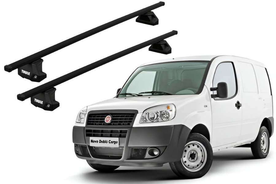 Barras THULE SquareBar para Van FIAT Doblo Maxi 2008 a 2009