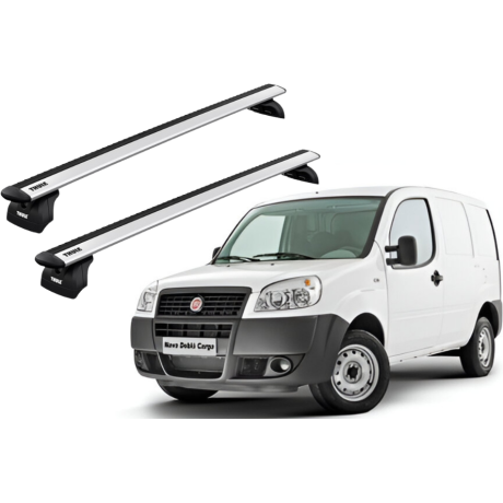 Barras THULE WingBar para Van FIAT Doblo Maxi 2008 a 2009