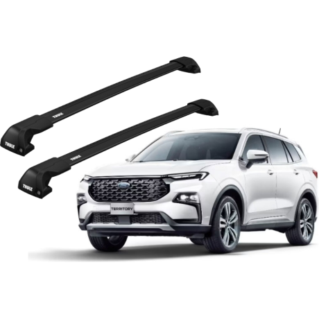 Barras THULE EDGE Flush para autos FORD Territory desde 2024- negro