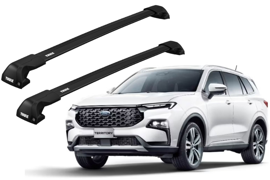 Barras THULE EDGE Flush para autos FORD Territory desde 2024- negro