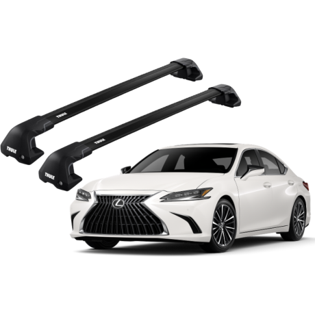 Barras THULE EDGE Flush para autos LEXUS ES-Series desde 2019 negro