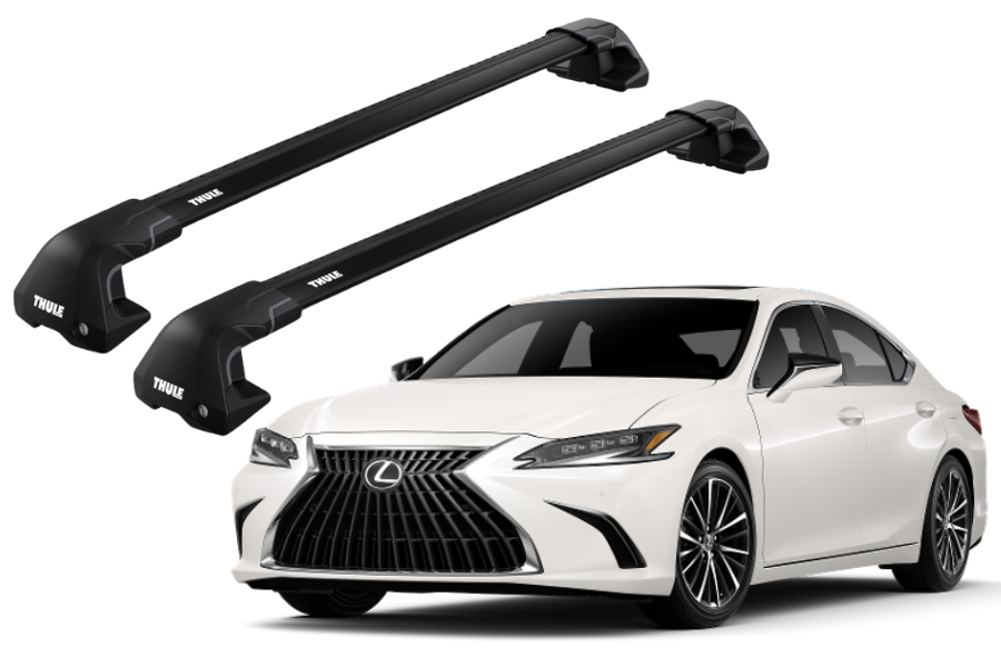 Barras THULE EDGE Flush para autos LEXUS ES-Series desde 2019 negro