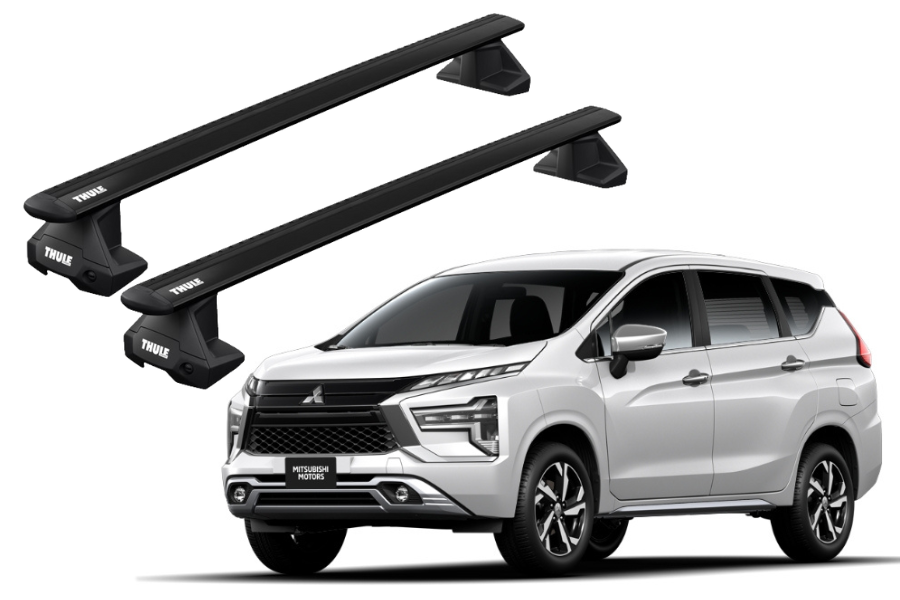 Barras THULE EVO WingBar para autos MITSUBISHI Xpander desde 2019 negro