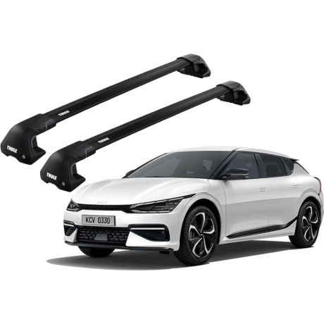 Barras THULE EDGE Flush para autos KIA EV6 desde 2021 negro